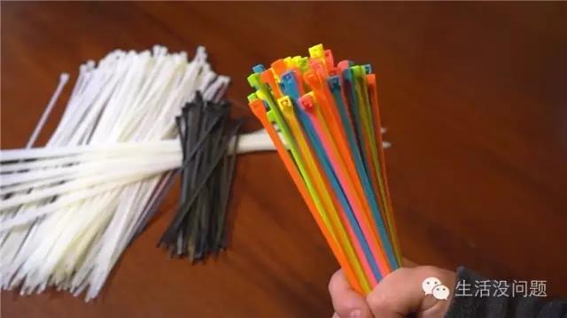 Несколько гениальных способов стяжки кабеля нейлоном